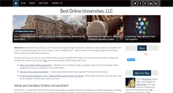 Desktop Screenshot of bestonlineuniversities.com